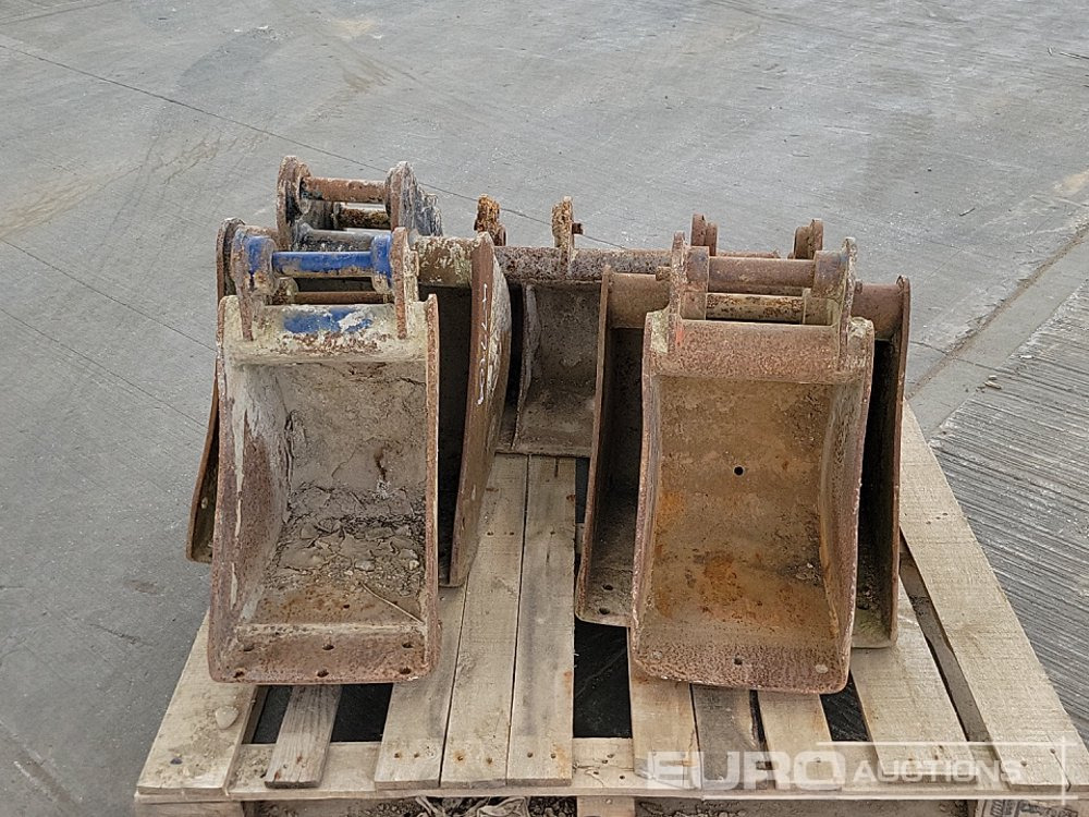 Godet 36" Ditching, 18", 18", 12", 12" Digging Bucket 30-35mm Pin to suit Mini Excavator: photos 8
