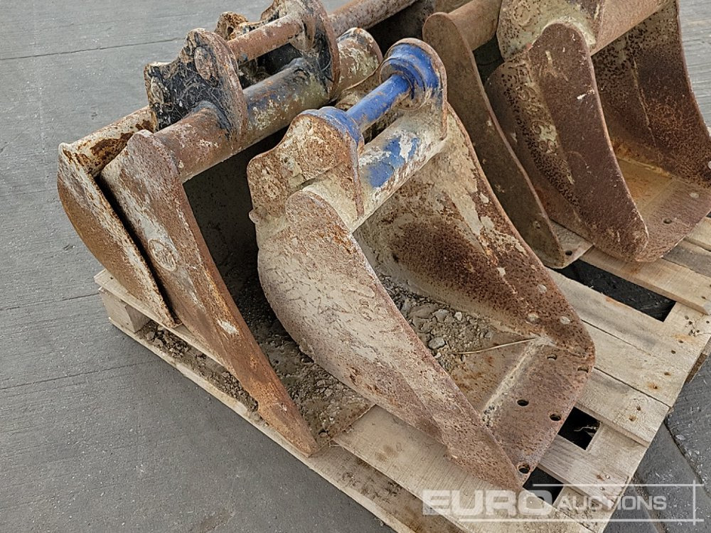 Godet 36" Ditching, 18", 18", 12", 12" Digging Bucket 30-35mm Pin to suit Mini Excavator: photos 17