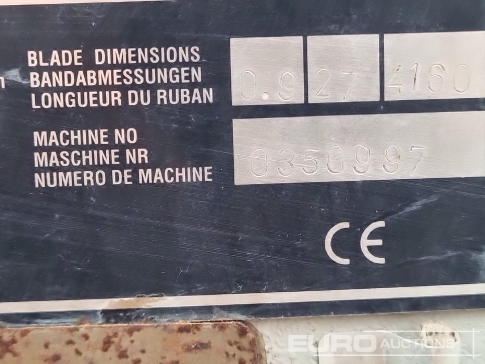 Matériel de chantier 415 Volt Band Saw: photos 21