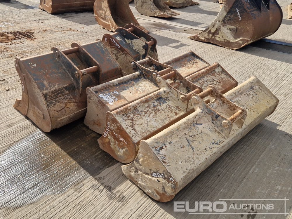 60", 60", 60" Ditching, 36", 24" Digging Bucket 50mm Pin to suit 6-8 Ton Excavator - Godet: photos 3 60", 60", 60" Ditching, 36", 24" Digging Bucket 50mm Pin to suit 6-8 Ton Excavator - Godet: photos 3