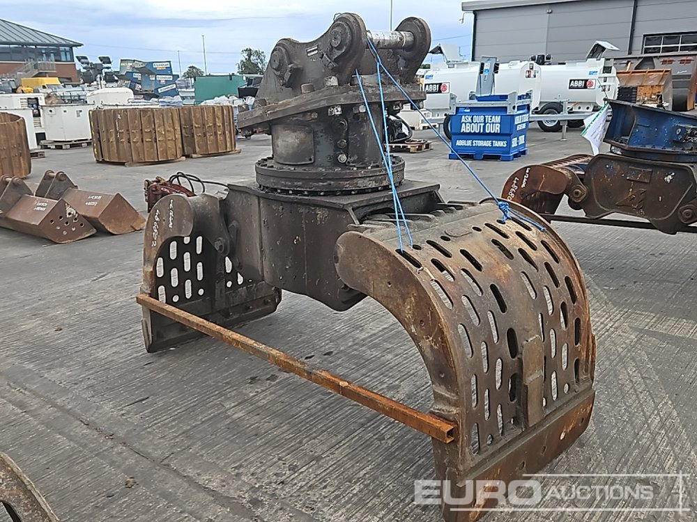 Hydraulic Rotating Selector Grab 60mm Pin to suit 10 Ton Excavator - Accessoire pour Pelle: photos 1 Hydraulic Rotating Selector Grab 60mm Pin to suit 10 Ton Excavator - Accessoire pour Pelle: photos 1