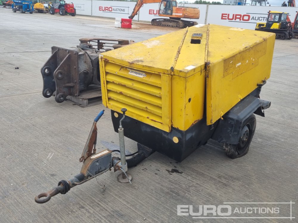 Atlas Copco Single Axle Compressor - Compresseur d'air: photos 1 Atlas Copco Single Axle Compressor - Compresseur d'air: photos 1
