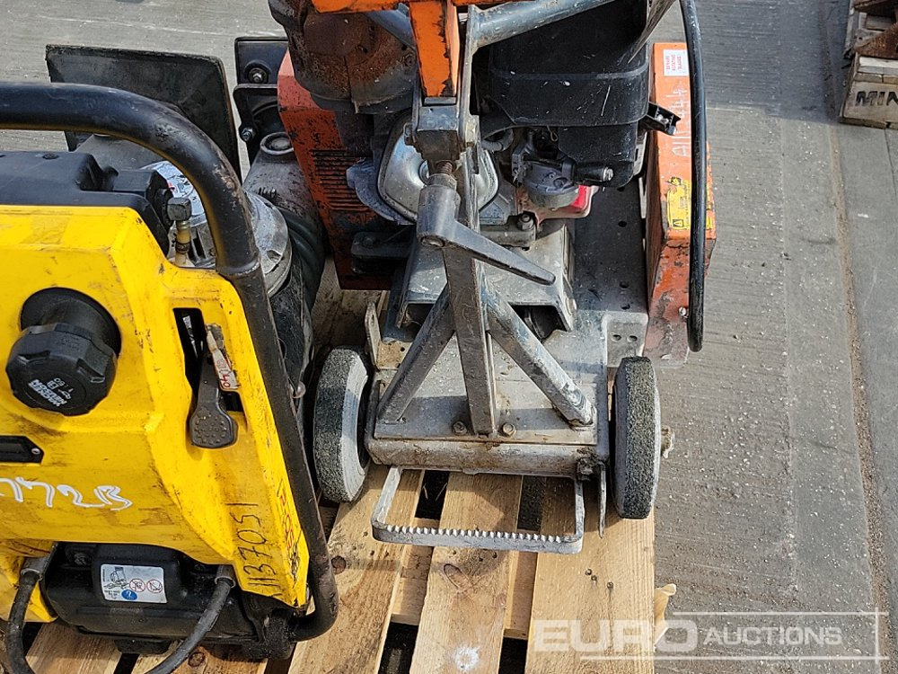 Travaux routiers Belle CSXA01 Petrol Road Saw, Honda Engine, Wacker Neuson BS60-2 Petrol Trench Compactor (2 of), Stihl TS 480i Petrol Quick Cut Saw (2 of): photos 24