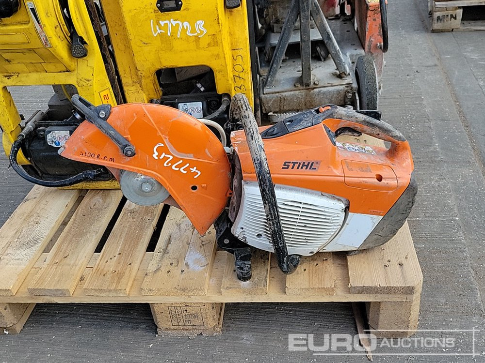 Travaux routiers Belle CSXA01 Petrol Road Saw, Honda Engine, Wacker Neuson BS60-2 Petrol Trench Compactor (2 of), Stihl TS 480i Petrol Quick Cut Saw (2 of): photos 10