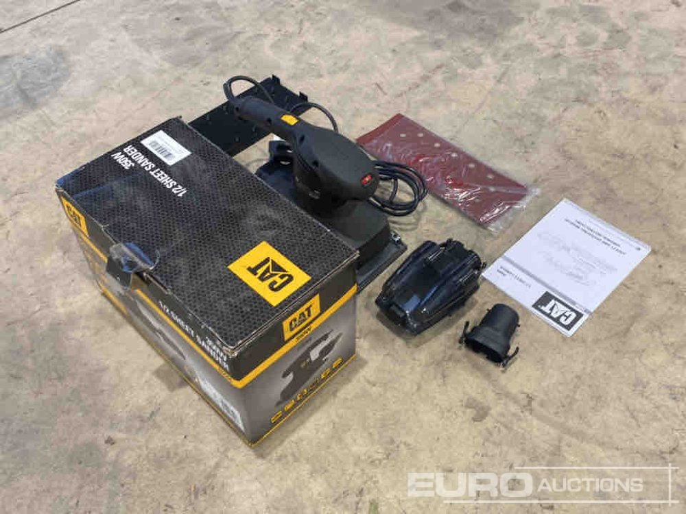 CAT DX44 1/2 Sheet Sander - Matériel de chantier: photos 4 CAT DX44 1/2 Sheet Sander - Matériel de chantier: photos 4