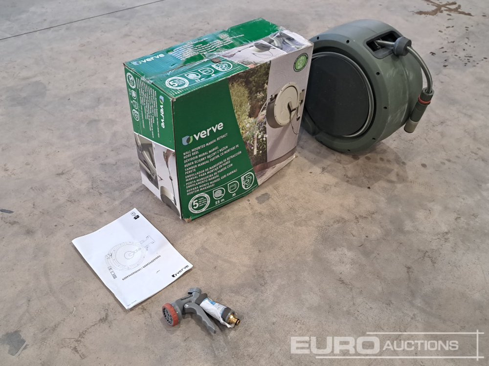 Compact Wall Mount Hose Reel - Matériel de chantier: photos 5 Compact Wall Mount Hose Reel - Matériel de chantier: photos 5