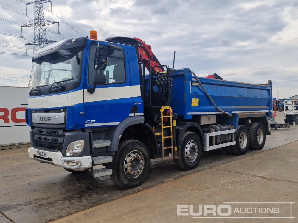DAF CF450 - Camion benne: photos 1 DAF CF450 - Camion benne: photos 1
