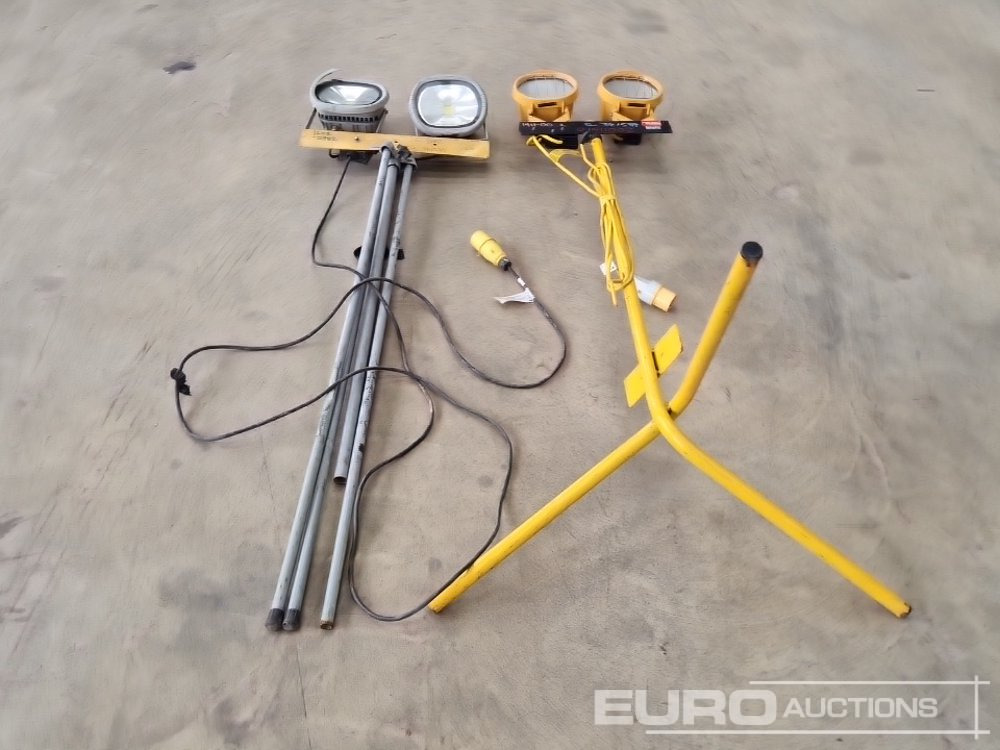Matériel de chantier Defender/Elite 110 Volt Tripod Work Light (2 of): photos 8