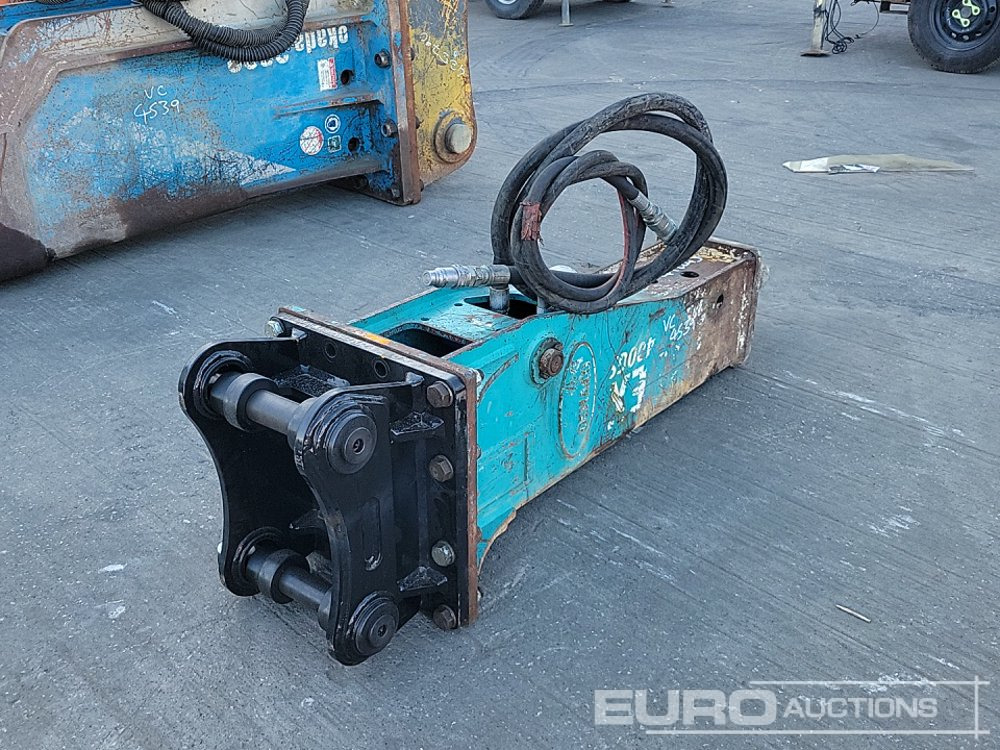 Demaco Hydraulic Breaker 45mm Pin to suit 4-6 Ton Excavator - Marteau hydraulique: photos 5 Demaco Hydraulic Breaker 45mm Pin to suit 4-6 Ton Excavator - Marteau hydraulique: photos 5