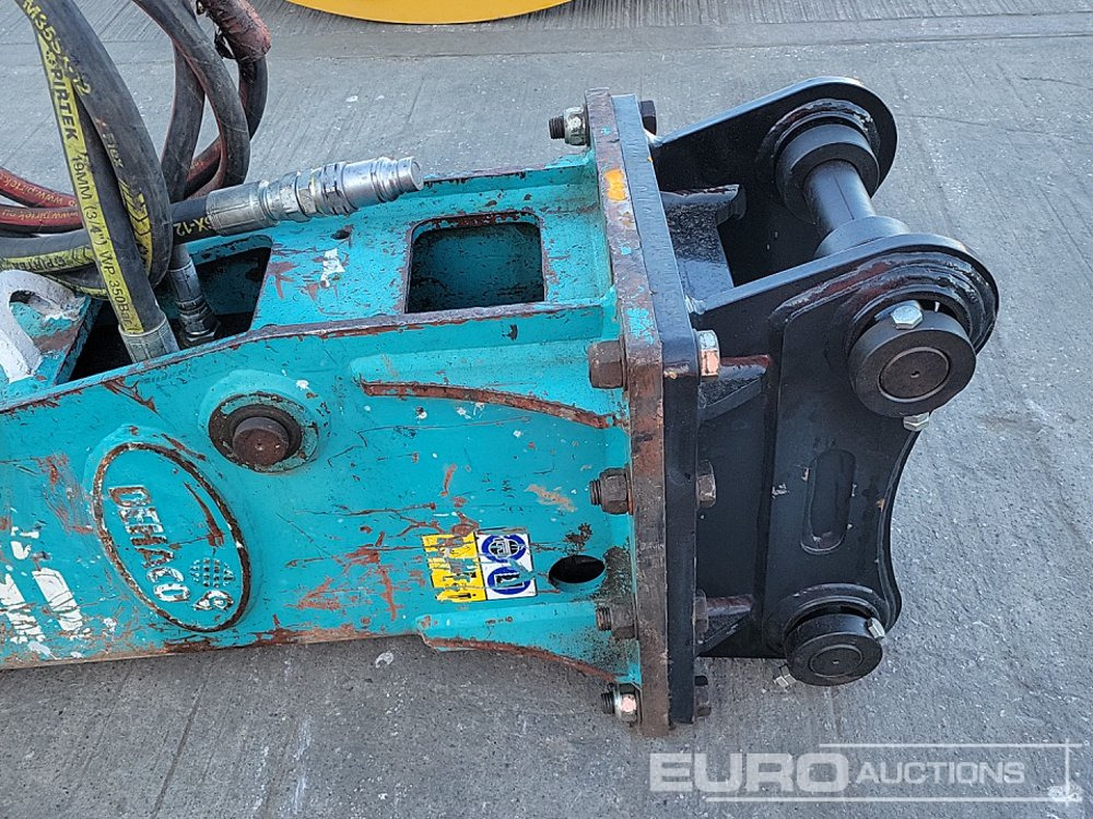 Marteau hydraulique Demaco Hydraulic Breaker 45mm Pin to suit 4-6 Ton Excavator: photos 14