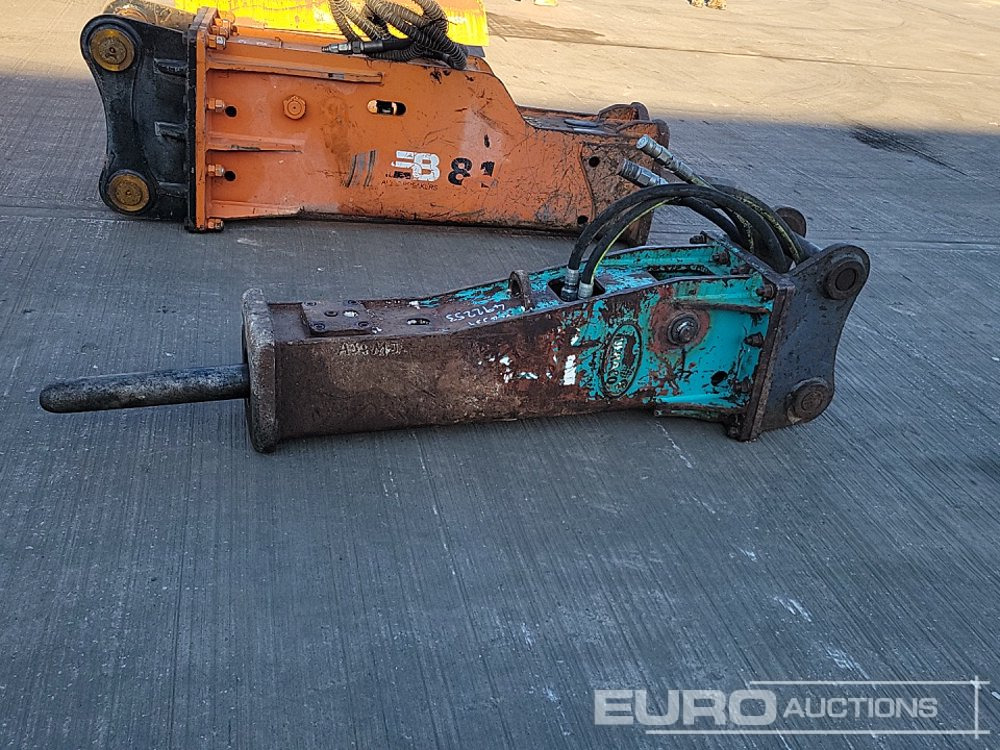 Demaco Hydraulic Breaker 65mm Pin to suit 13 Ton Excavator - Marteau hydraulique: photos 2 Demaco Hydraulic Breaker 65mm Pin to suit 13 Ton Excavator - Marteau hydraulique: photos 2