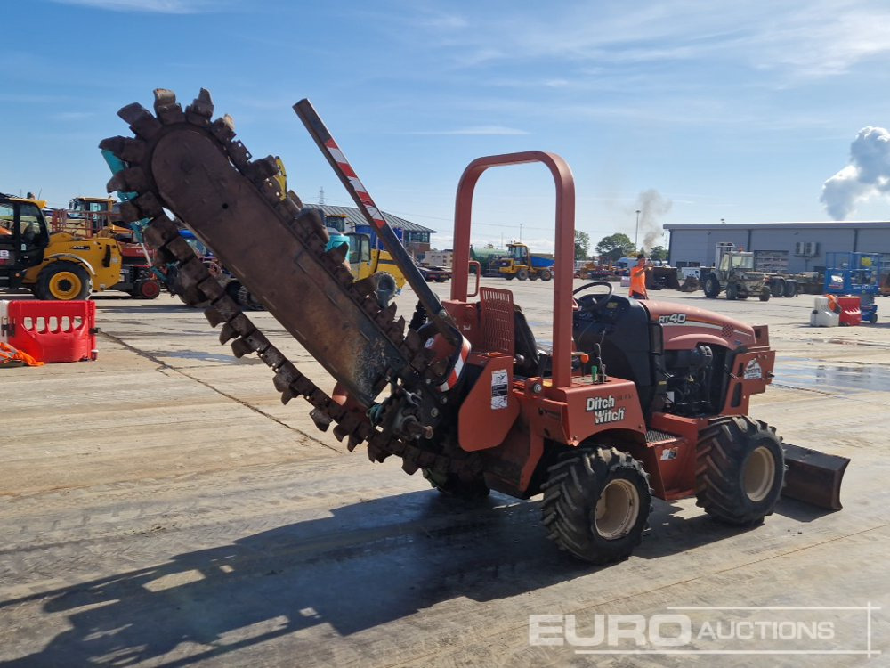Ditch Witch RT40 - Trancheuse: photos 5 Ditch Witch RT40 - Trancheuse: photos 5
