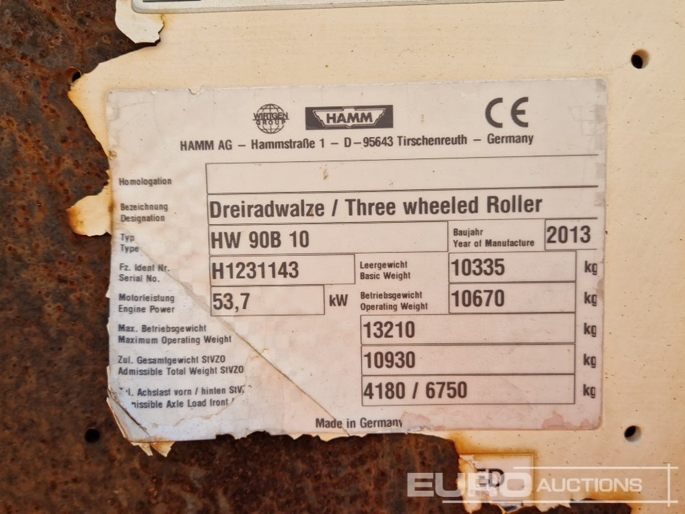Rouleau compresseur Hamm HW90B-10: photos 32