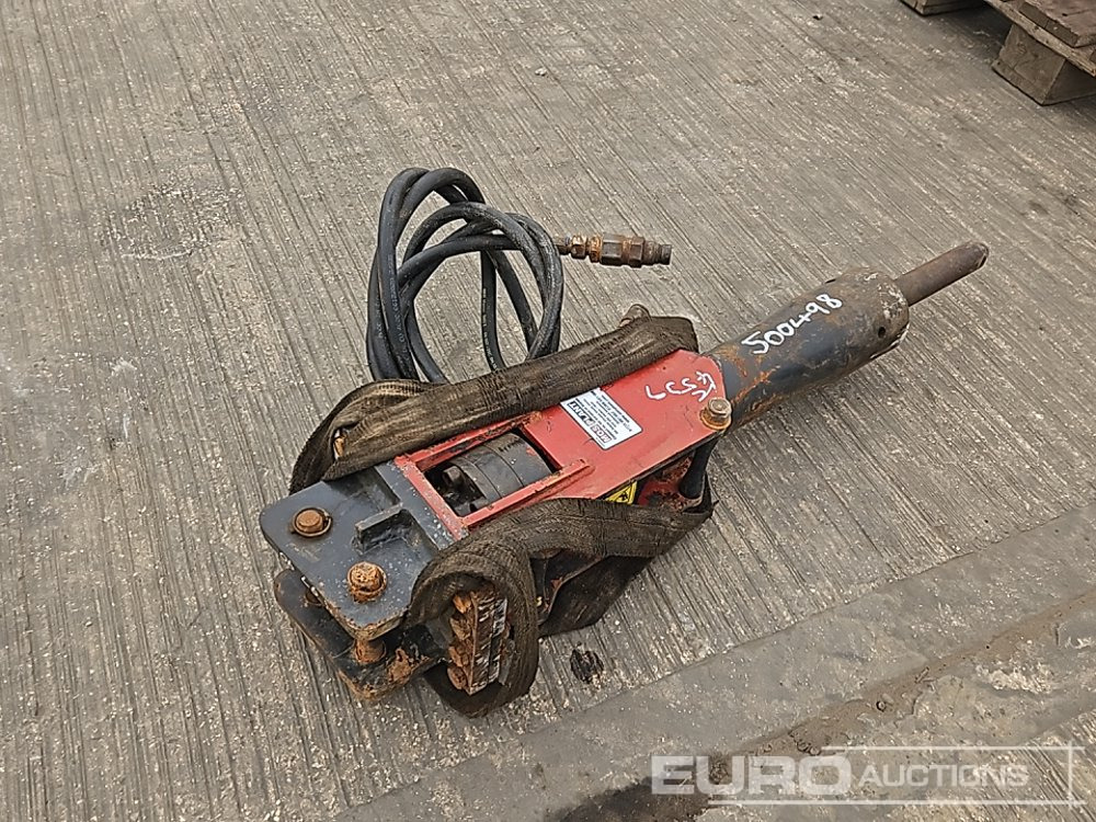 Hydraulic Breaker 25mm Pin to suit Mini Excavator - Marteau hydraulique: photos 5 Hydraulic Breaker 25mm Pin to suit Mini Excavator - Marteau hydraulique: photos 5