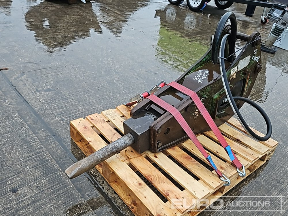 Hydraulic Breaker 45mm Pin to suit 4-6 Ton Excavator - Marteau hydraulique: photos 5 Hydraulic Breaker 45mm Pin to suit 4-6 Ton Excavator - Marteau hydraulique: photos 5