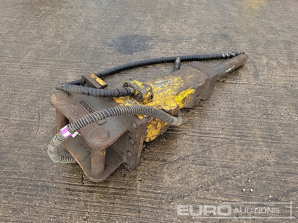 Hydraulic Breaker 60mm Pin to suit 10 Ton Excavator - Marteau hydraulique: photos 5 Hydraulic Breaker 60mm Pin to suit 10 Ton Excavator - Marteau hydraulique: photos 5