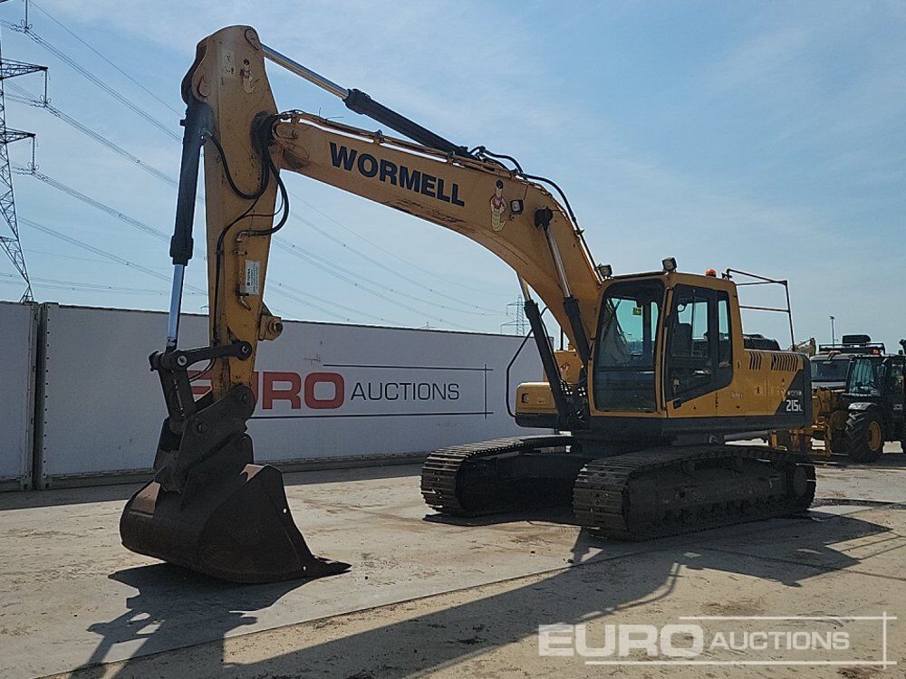 Hyundai R215L - Pelle sur chenille: photos 1 Hyundai R215L - Pelle sur chenille: photos 1