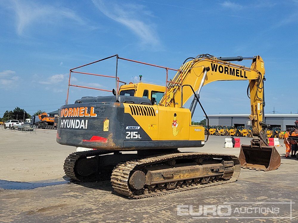 Hyundai R215L - Pelle sur chenille: photos 5 Hyundai R215L - Pelle sur chenille: photos 5