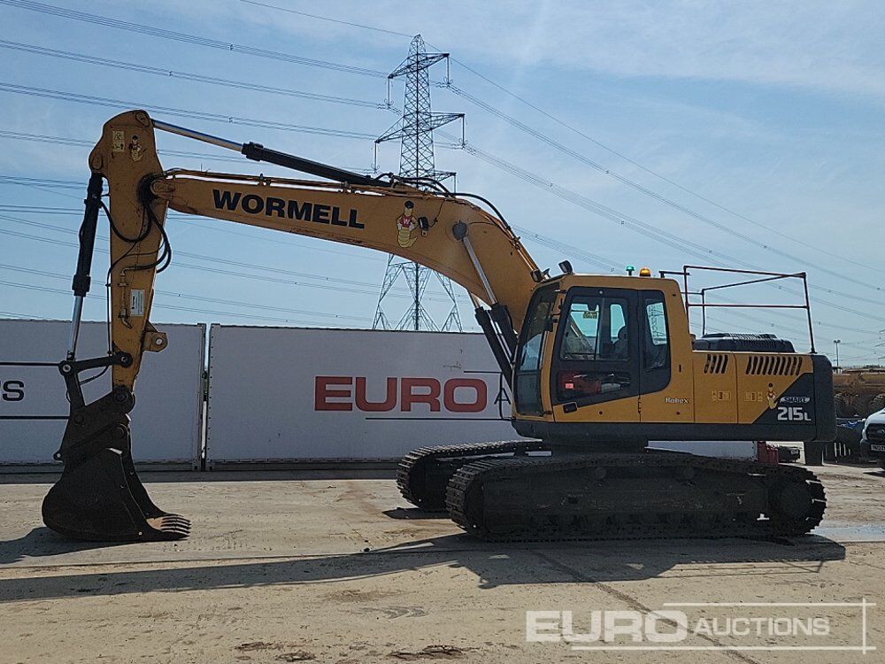 Hyundai R215L - Pelle sur chenille: photos 2 Hyundai R215L - Pelle sur chenille: photos 2