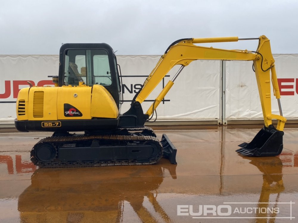 Mini pelle Hyundai R55-7: photos 6 Mini pelle Hyundai R55-7: photos 6