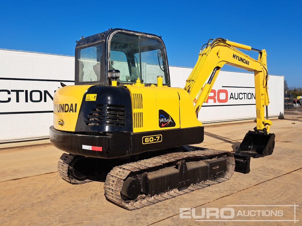 Hyundai R60-7 - Mini pelle: photos 5 Hyundai R60-7 - Mini pelle: photos 5