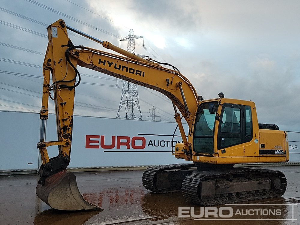 Hyundai Robex R160LC-7 - Pelle sur chenille: photos 1 Hyundai Robex R160LC-7 - Pelle sur chenille: photos 1