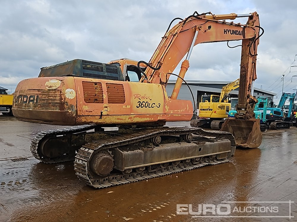 Hyundai Robex R360LC-3 - Pelle sur chenille: photos 5 Hyundai Robex R360LC-3 - Pelle sur chenille: photos 5