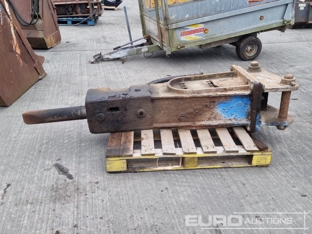 Indeco Hydraulic Breaker 65mm Pin to suit 13 Ton Excavator - Marteau hydraulique: photos 2 Indeco Hydraulic Breaker 65mm Pin to suit 13 Ton Excavator - Marteau hydraulique: photos 2