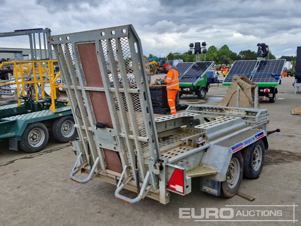 Indespension 2.7 Ton Single Axle Plant Trailer, Track Box, Ramp - Remorque porte engin: photos 5 Indespension 2.7 Ton Single Axle Plant Trailer, Track Box, Ramp - Remorque porte engin: photos 5