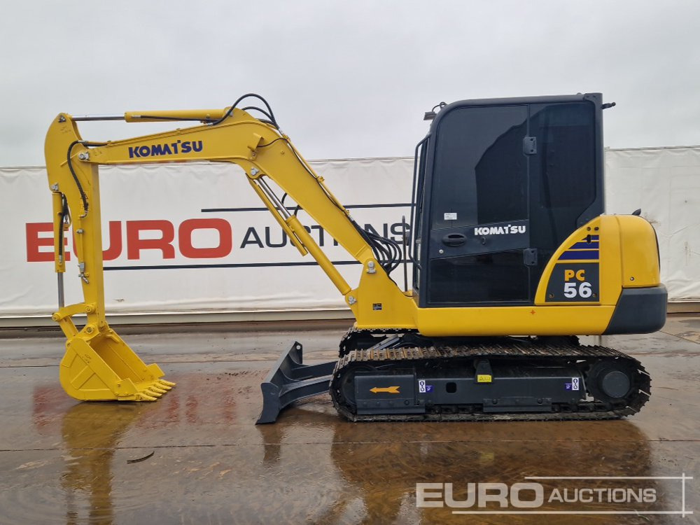 Komatsu PC56-7 - Mini pelle: photos 2 Komatsu PC56-7 - Mini pelle: photos 2