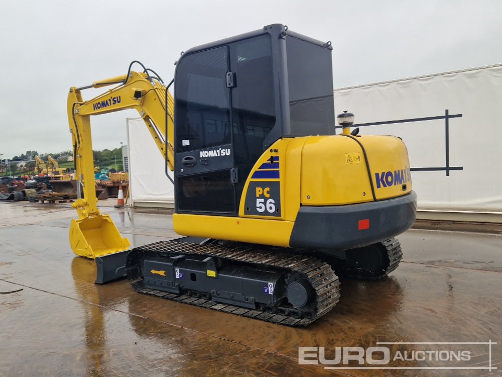 Komatsu PC56-7 - Mini pelle: photos 3 Komatsu PC56-7 - Mini pelle: photos 3