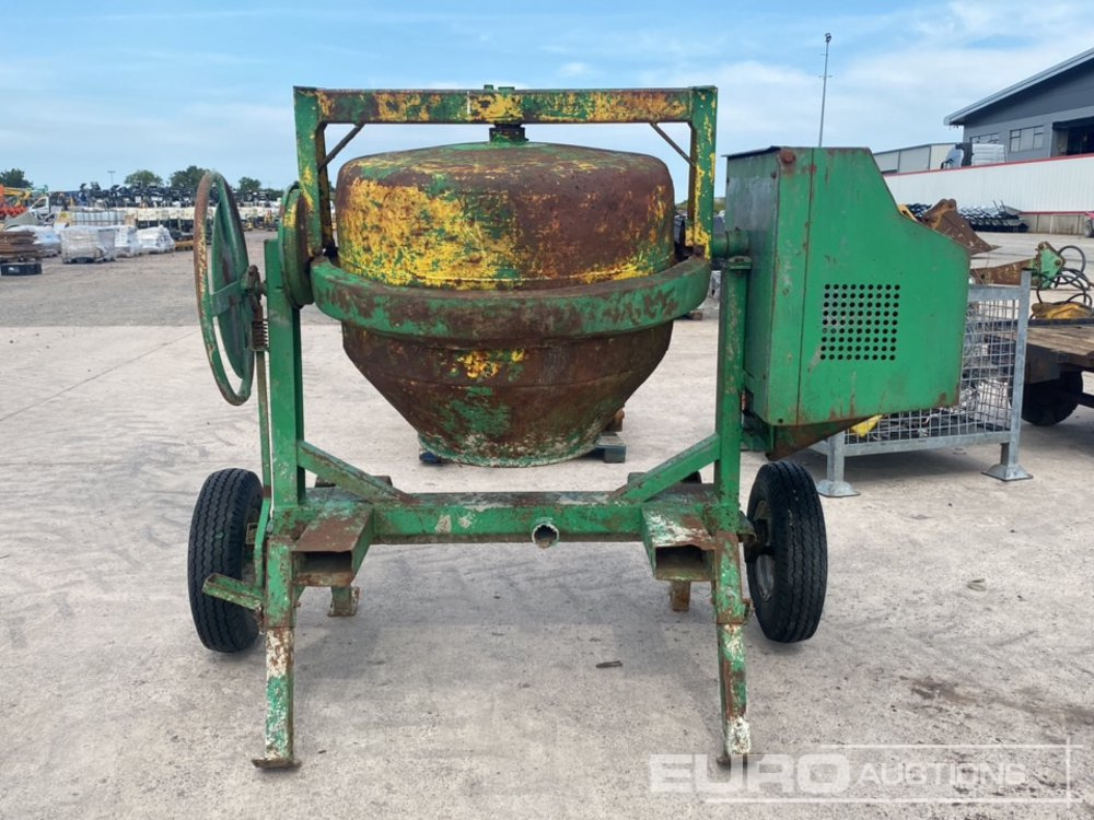 Lerin BL350-430 Single Axle Petrol Cement Mixer - Bétonnière: photos 2 Lerin BL350-430 Single Axle Petrol Cement Mixer - Bétonnière: photos 2