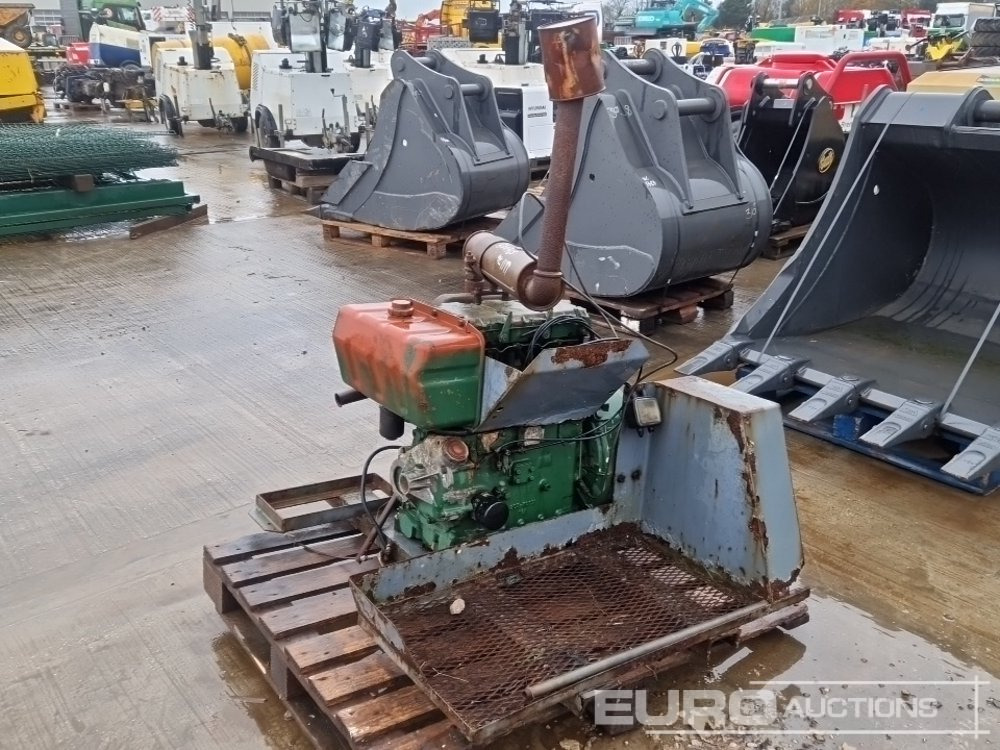 Lister 3 Cylinder Engine, Pully - Moteur: photos 3 Lister 3 Cylinder Engine, Pully - Moteur: photos 3