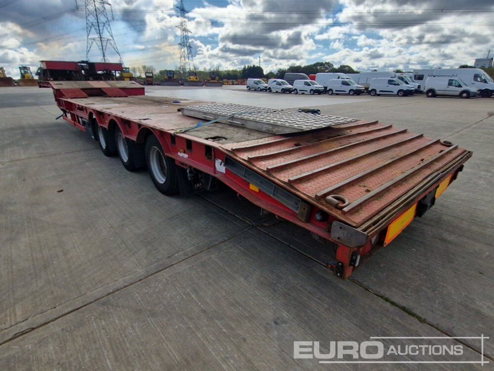 M&G Trailers Ltd, Step Frame Low Loader Tri Axle Rear Steering, 3m Extendable C/w Out Riggers & Alloy Ramps - Remorque porte-engin surbaissée: photos 3 M&G Trailers Ltd, Step Frame Low Loader Tri Axle Rear Steering, 3m Extendable C/w Out Riggers & Alloy Ramps - Remorque porte-engin surbaissée: photos 3