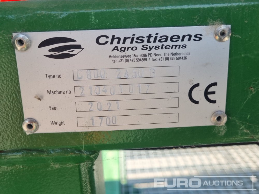 Machine agricole 2021 Christiaens C800: photos 40