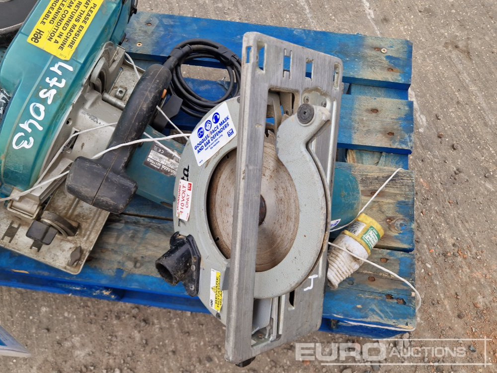 Matériel de chantier Makkta 110Volt Circular Saw (2 of), Makita GA9020 110Volt Angle Grinder, Hilti TE 300 110Volt Hammer Drill: photos 16