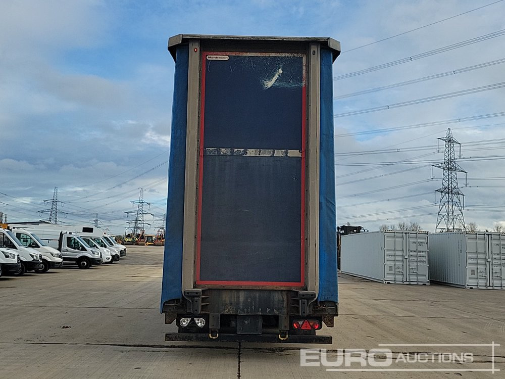 Montracon Tri Axle Double Deck Curtainsider Trailer - Semi-remorque rideaux coulissants: photos 4 Montracon Tri Axle Double Deck Curtainsider Trailer - Semi-remorque rideaux coulissants: photos 4