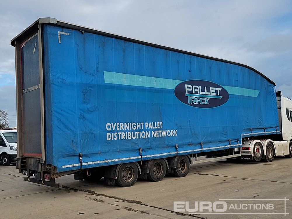 Montracon Tri Axle Double Deck Curtainsider Trailer - Semi-remorque rideaux coulissants: photos 5 Montracon Tri Axle Double Deck Curtainsider Trailer - Semi-remorque rideaux coulissants: photos 5