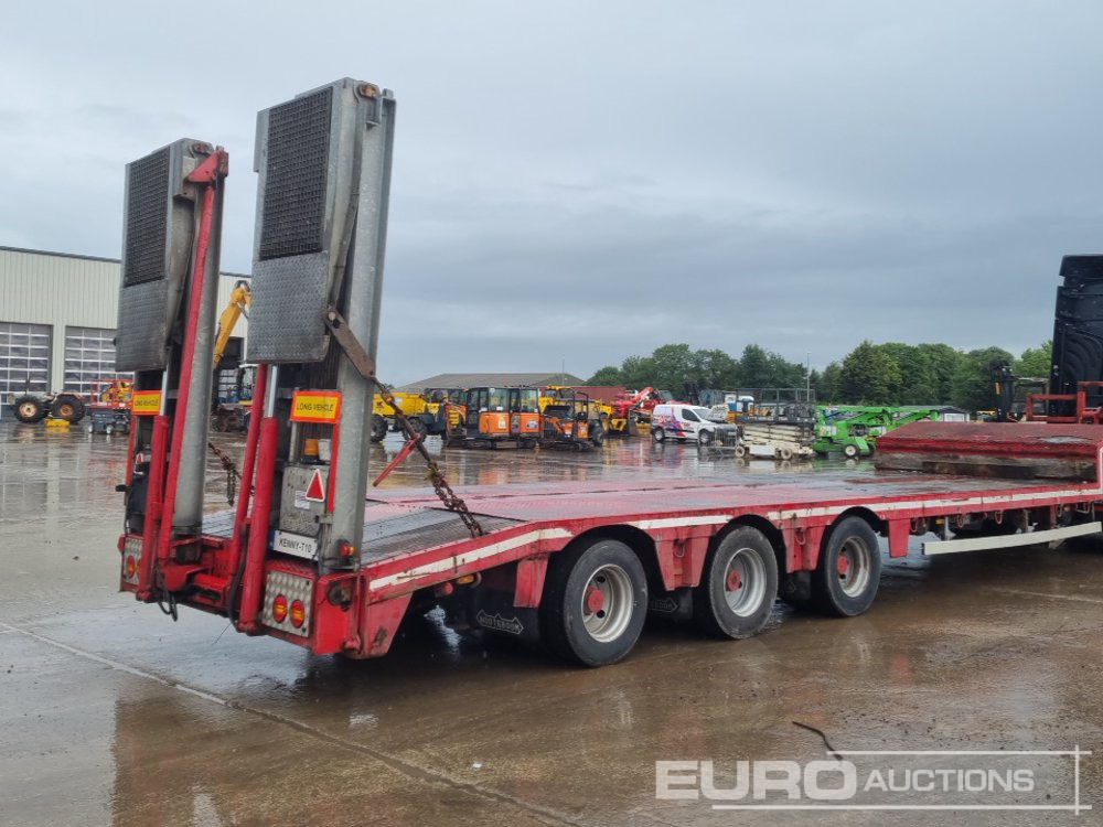 Nooteboom Tri Axle Stepframe Low Loader Trailer, Rear Steer, Hydraulic Fliptoe Ramps, Winch - Semi-remorque surbaissé: photos 5 Nooteboom Tri Axle Stepframe Low Loader Trailer, Rear Steer, Hydraulic Fliptoe Ramps, Winch - Semi-remorque surbaissé: photos 5