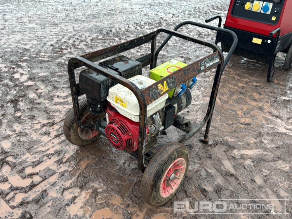 Pramac E5000 Petrol Generator Honda Engine - Groupe électrogène: photos 1 Pramac E5000 Petrol Generator Honda Engine - Groupe électrogène: photos 1