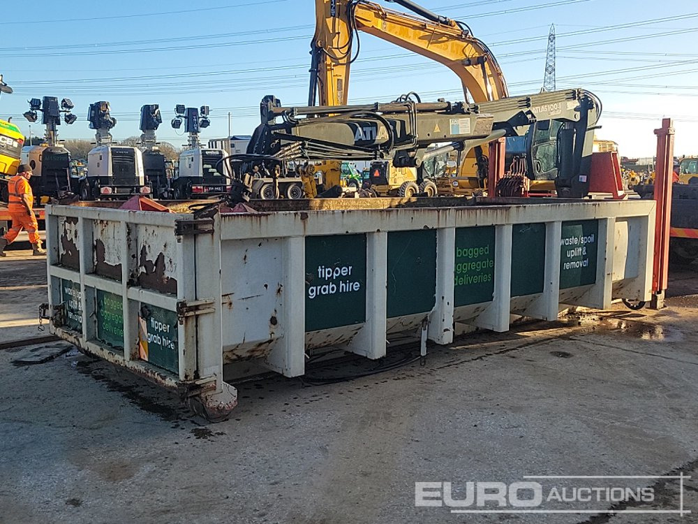 Roro Skip Body, Atlas 100.1 Crane, Clamshell Bucket - Benne ampliroll: photos 1 Roro Skip Body, Atlas 100.1 Crane, Clamshell Bucket - Benne ampliroll: photos 1