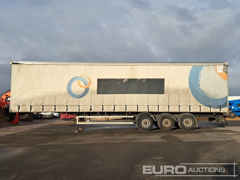 SDC 45' Tri Axle Curtainsider, BPW Axles - Semi-remorque rideaux coulissants: photos 2 SDC 45' Tri Axle Curtainsider, BPW Axles - Semi-remorque rideaux coulissants: photos 2