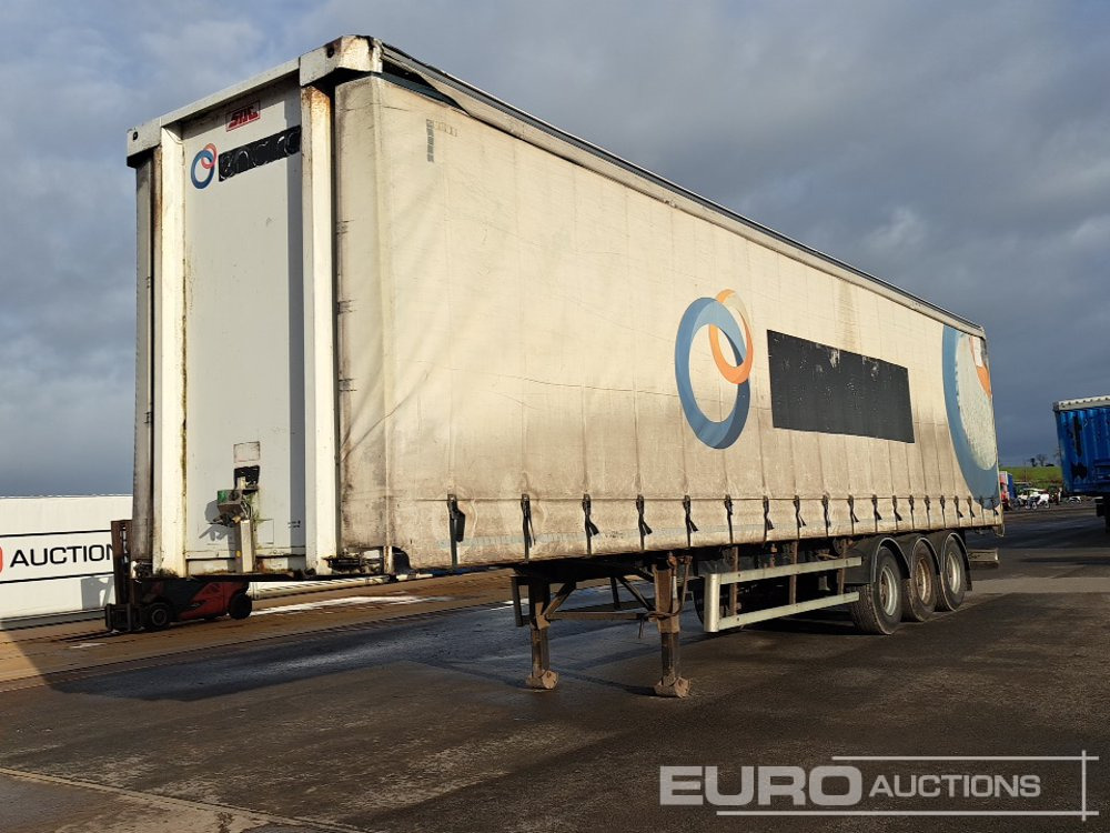 SDC 45' Tri Axle Curtainsider, BPW Axles - Semi-remorque rideaux coulissants: photos 1 SDC 45' Tri Axle Curtainsider, BPW Axles - Semi-remorque rideaux coulissants: photos 1