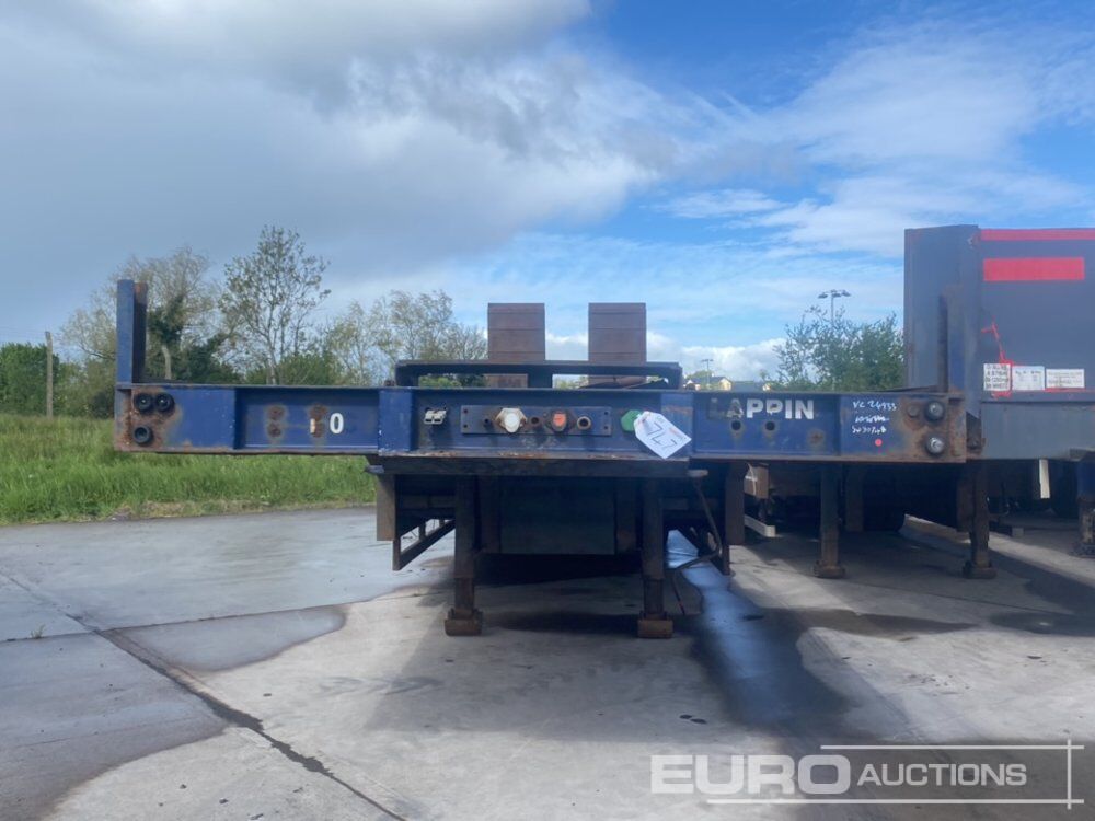 SDC Tri Axle Step Frame Low Loader Trailer, Hydraulic Ramps - Semi-remorque surbaissé: photos 5 SDC Tri Axle Step Frame Low Loader Trailer, Hydraulic Ramps - Semi-remorque surbaissé: photos 5