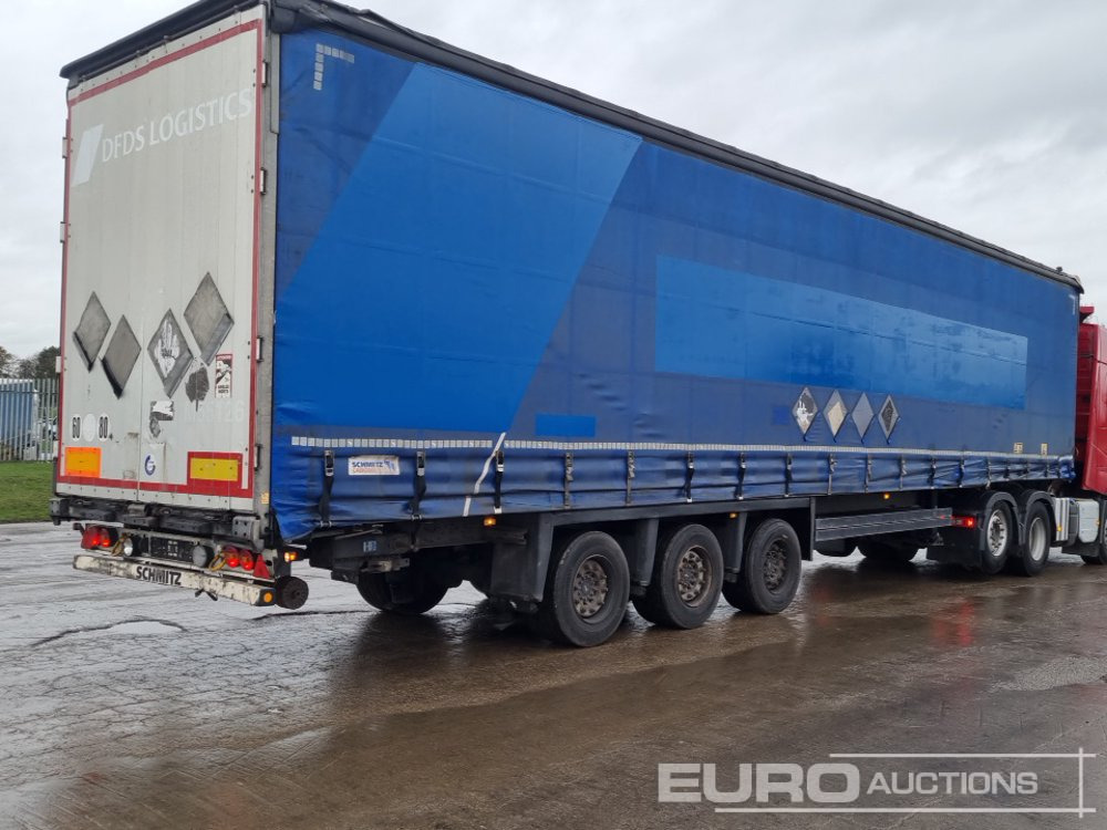 Schmidtz Tri Axle Curtainsider Trailer - Semi-remorque rideaux coulissants: photos 5 Schmidtz Tri Axle Curtainsider Trailer - Semi-remorque rideaux coulissants: photos 5