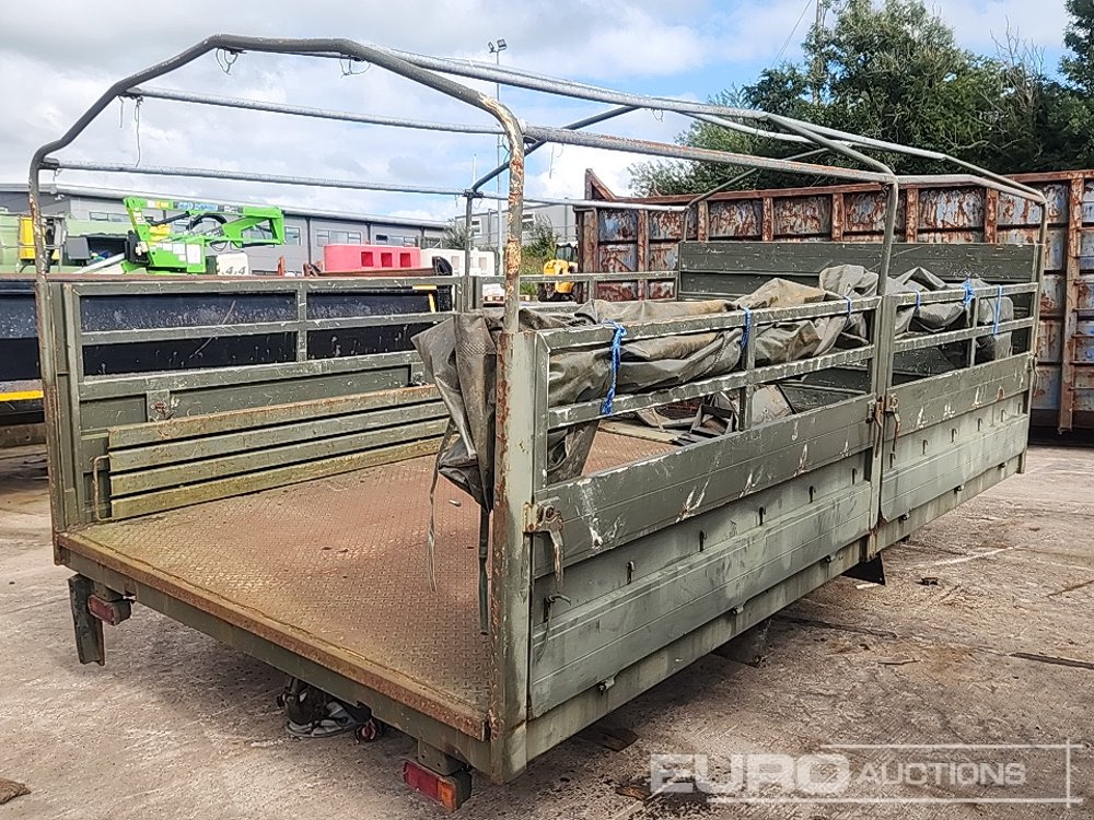 Schmitz 16' Dropside Body, Roll Over Cover - Carrosserie plateau: photos 4 Schmitz 16' Dropside Body, Roll Over Cover - Carrosserie plateau: photos 4
