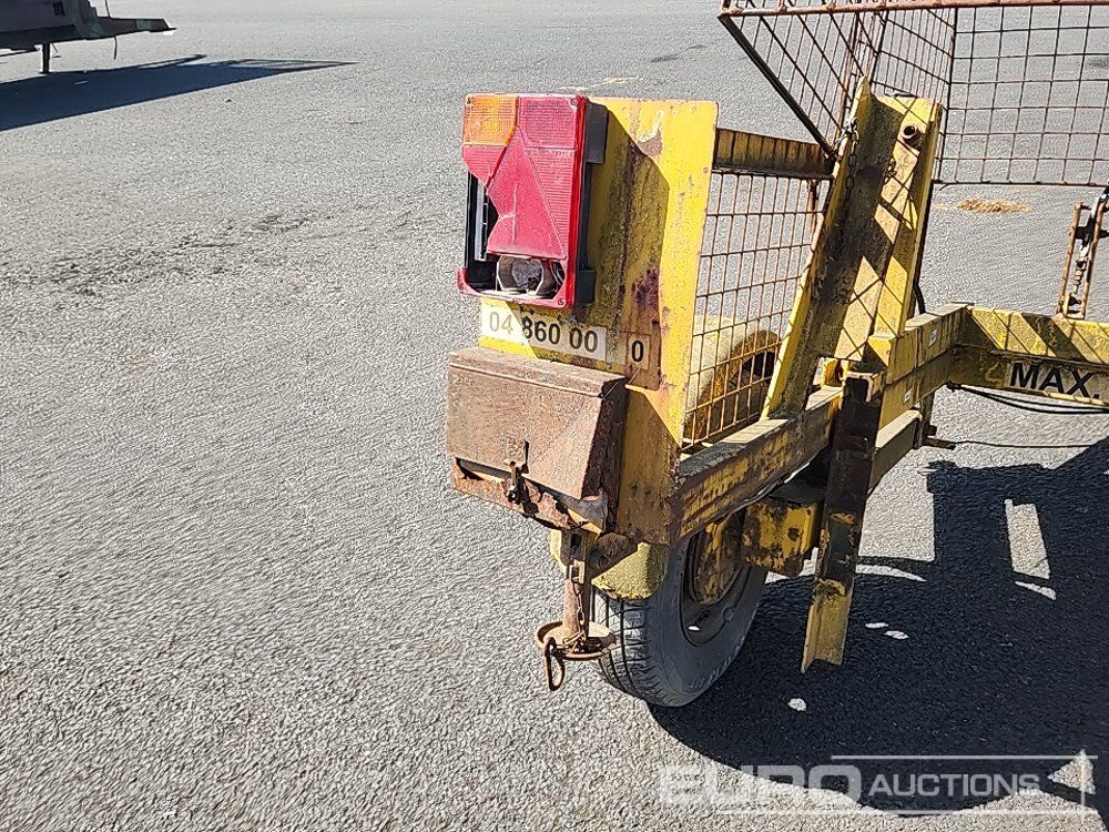 Remorque porte engin Single Axle Cable Trailer: photos 11 Remorque porte engin Single Axle Cable Trailer: photos 11