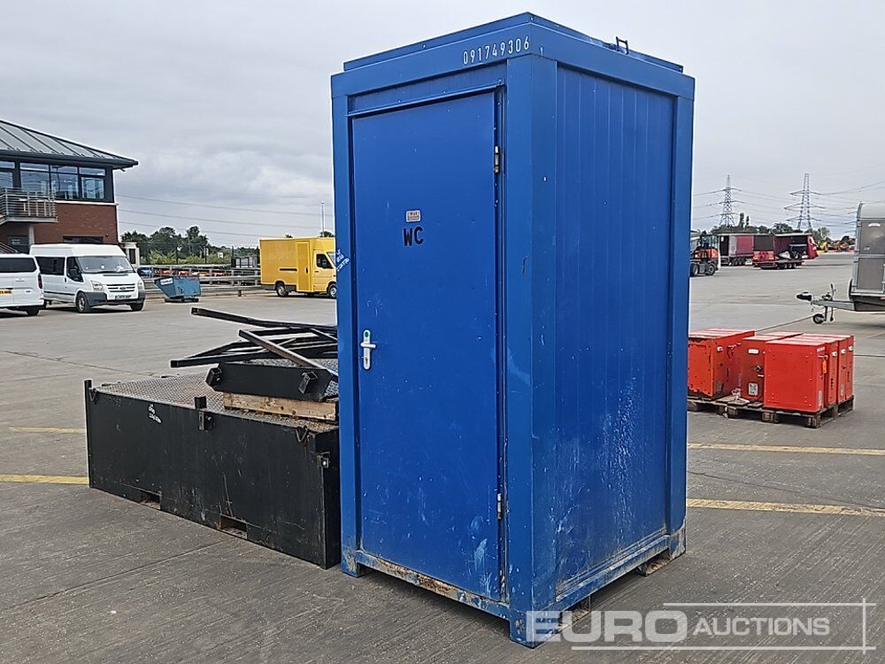 Single Toilet, Steps, Septic Tank (Cannot Be Reconsigned) - Conteneur maritime: photos 1 Single Toilet, Steps, Septic Tank (Cannot Be Reconsigned) - Conteneur maritime: photos 1