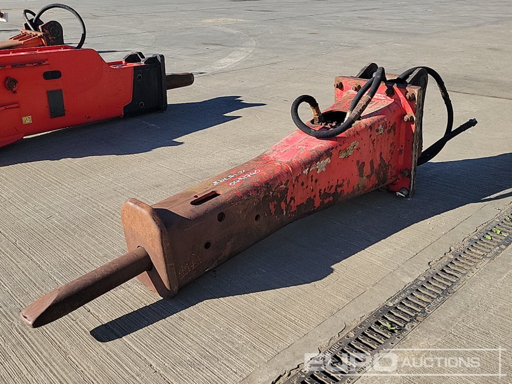 Socomec Hydraulic Breaker 65mm Pin to suit 13 Ton Excavator - Marteau hydraulique: photos 1 Socomec Hydraulic Breaker 65mm Pin to suit 13 Ton Excavator - Marteau hydraulique: photos 1