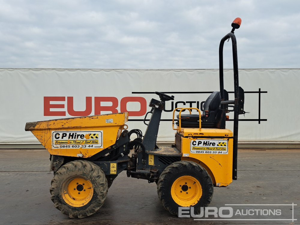 Terex 1 Ton Hi Tip Dumper, Roll Bar - Mini tombereau: photos 2 Terex 1 Ton Hi Tip Dumper, Roll Bar - Mini tombereau: photos 2